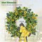 Charming Spring & Summer Wreath: Daisy Delight for Your Front Door